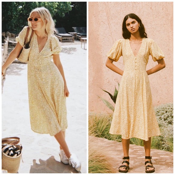 faithfull the brand delia dress